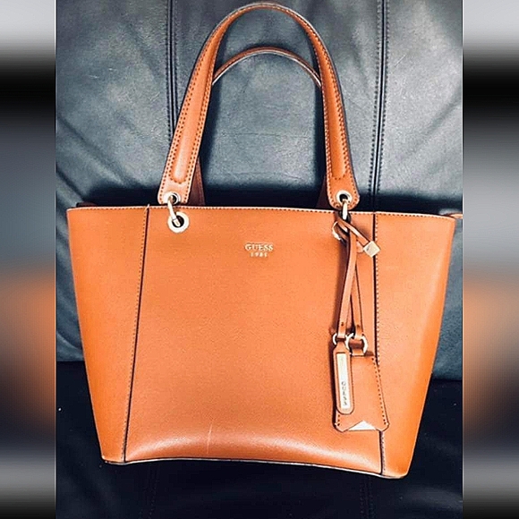 Guess Kamryn tote in cognac - Picture 2 of 3